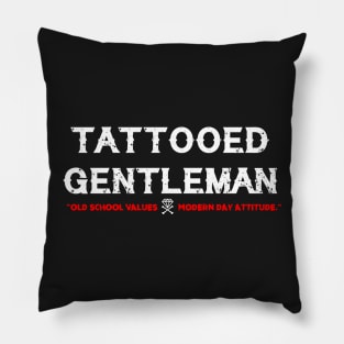 Tattooed Gentleman (Old School x Modern) Pillow