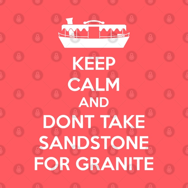 Dont take sandstone for granite white text by old_school_designs