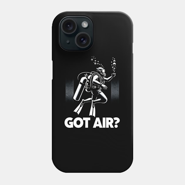 Got Air Diving ny s Phone Case by Ro Go Dan