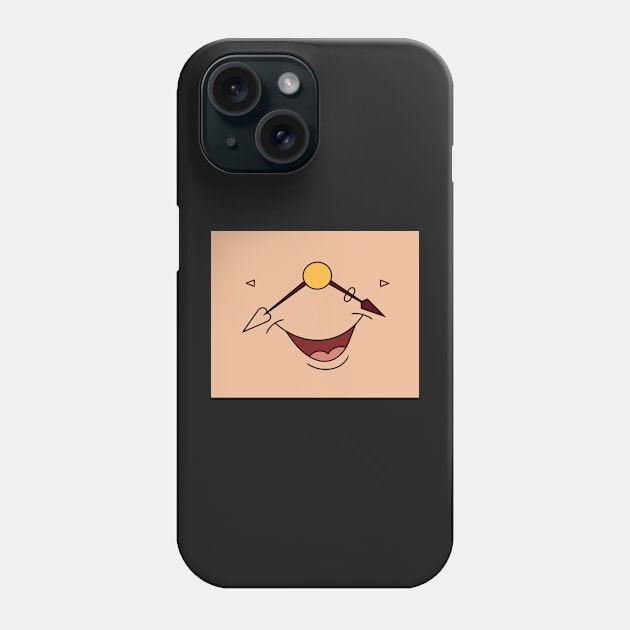 Clock Face Phone Case by MeganCartoonist