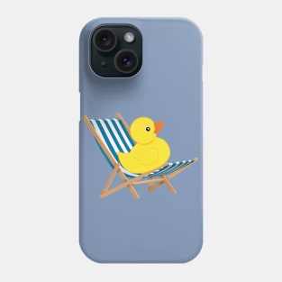 Beachside Quack: Relax and Unwind Phone Case