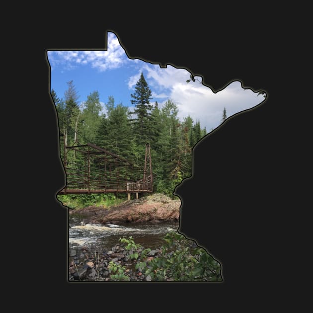 State of Minnesota Outline (Tettegouche State Park & Baptism River) by gorff