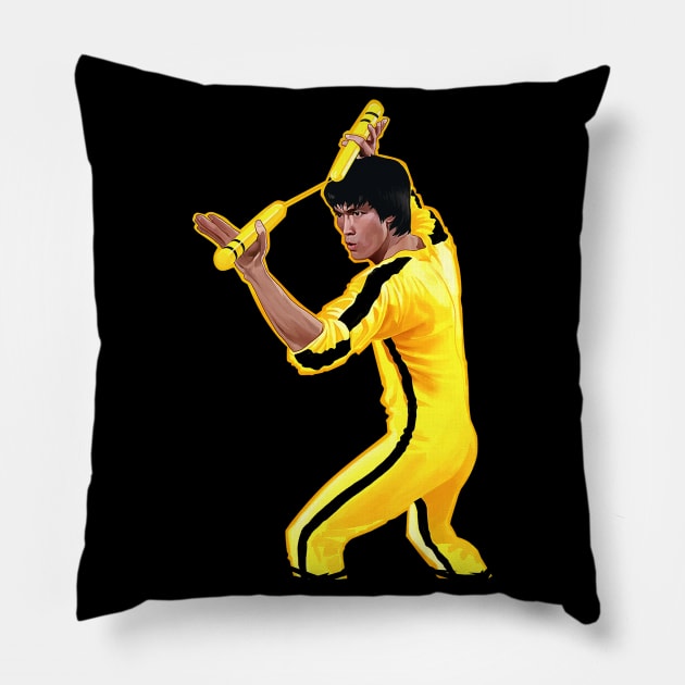 The Legend of Kungfu Pillow by willitone