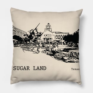 Sugar Land Texas Pillow