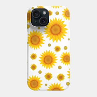 Sunflowers Pattern Phone Case