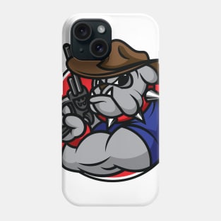 Bulldog Sheriff Phone Case