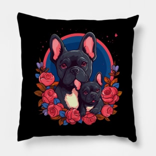 French Bulldog Mothers Day Pillow