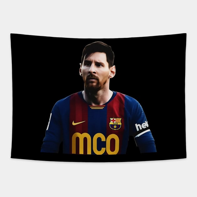 Messi is a football legend Tapestry by KOTYA