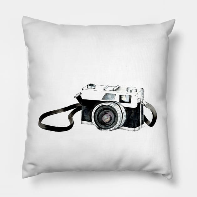 Camera Pillow by Bridgetdav