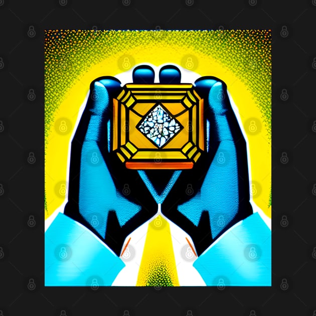 Unbreakable Resolve: Embrace the Power of Diamond Hands! by My Tee Style