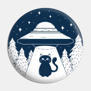 UFO Cat Pin