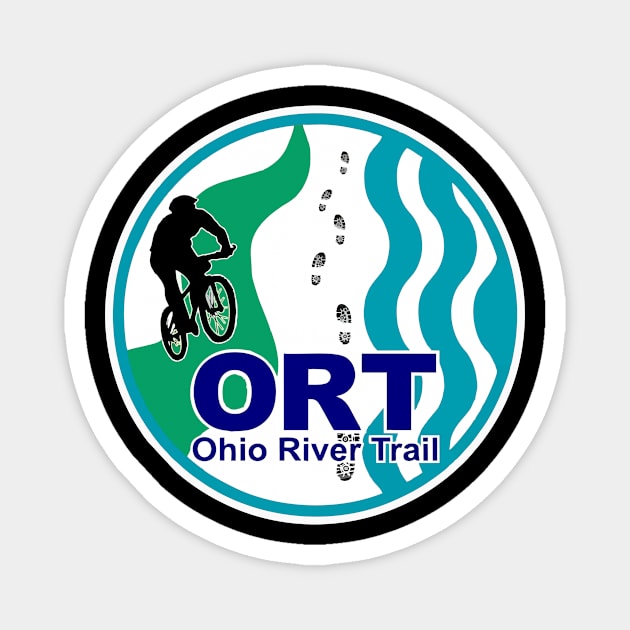 Ohio River Trail - ORT Magnet by Virly