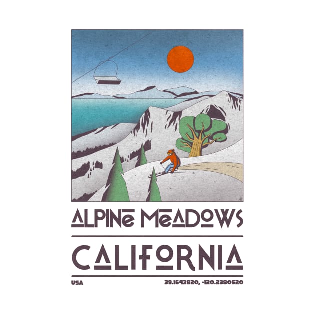 Alpine Meadows, California, USA by JDP Designs