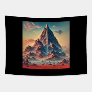 Mountain Fauna Woods Clouds Rocks Outdoor Since Tapestry