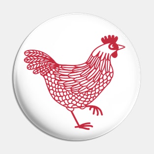 Red Hen Pin