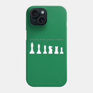 Chess Slogan - King in Check 2 Phone Case