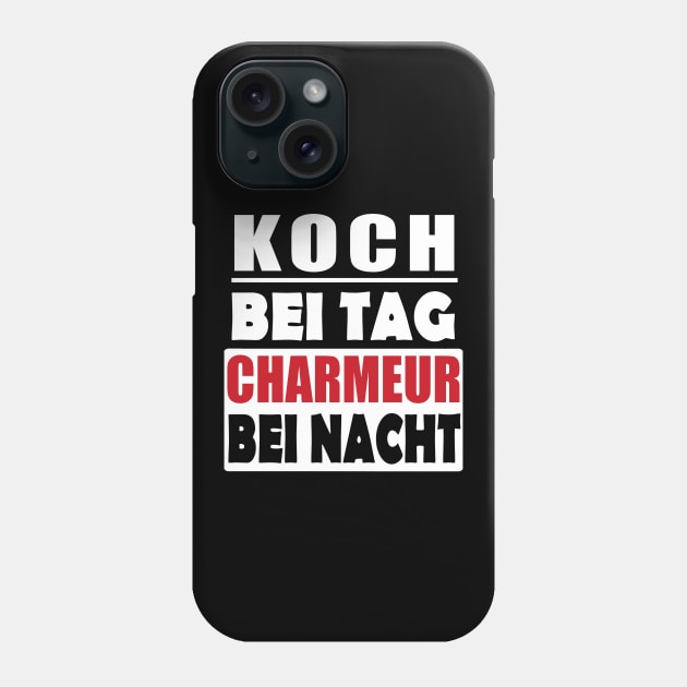 Koch Chefkoch Gemüse Küche Profi Kochen Phone Case by FindYourFavouriteDesign