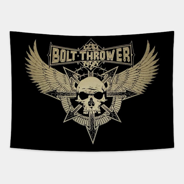 BOLT THROWER PEACE Tapestry by pertasaew