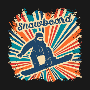 Snowboard retro T-Shirt