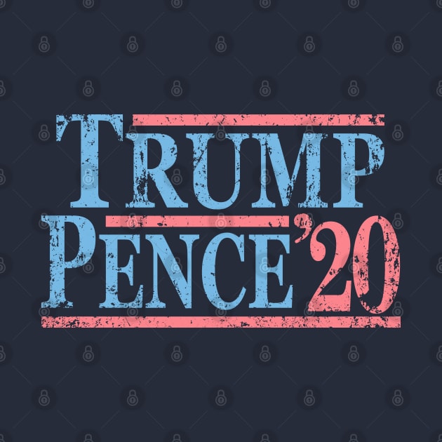 Vintage Trump Pence 20 by Etopix