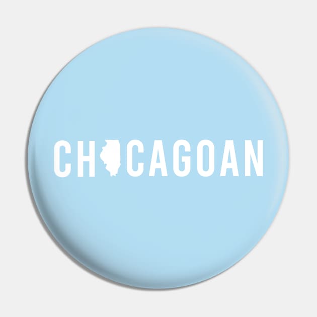 Proud Chicagoan | Chicago, Illinois Pride Pin by GreatLakesLocals