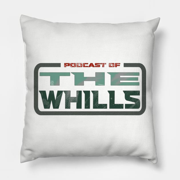 POTW FETT LOGO Pillow by WhillsPod