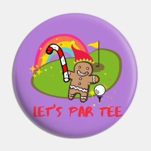 Let's par tee Pin