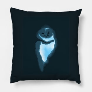 Owl digital art Pillow