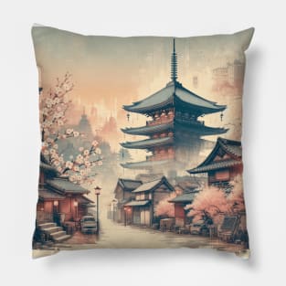 Kyoto Lo-fi Pillow