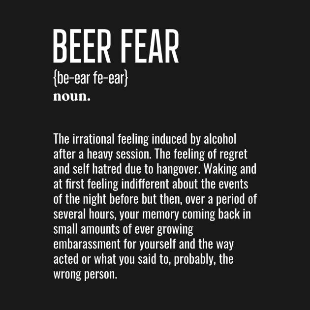 Beer Fear by Coastal House Apparel 