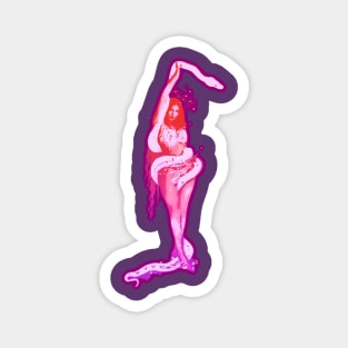 SERPENT QUEEN PINK PURPLE Magnet