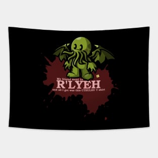 Cthulu - souvenir from R'lyeh Tapestry