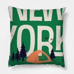 New York is my Base Camp Pillow