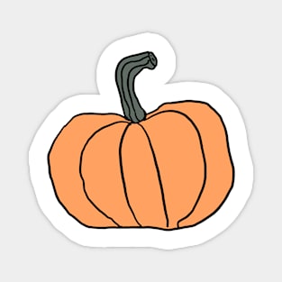 Pumpkin Autumn Halloween Design Magnet