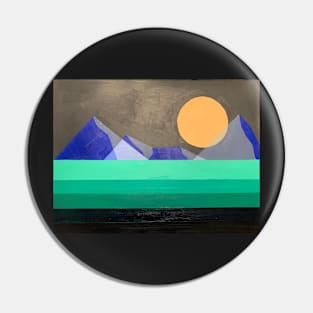 Mountains Pin