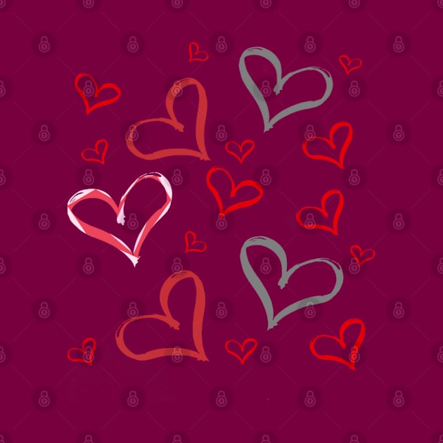 Fasbytes Valentines Hearts by FasBytes