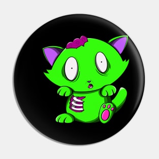 Zombie kitty Pin