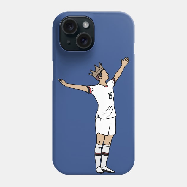 Queen Rapinoe Phone Case by rattraptees