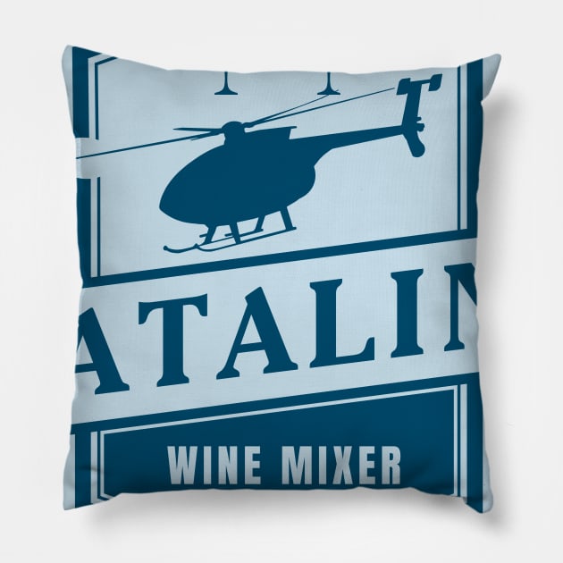 Catalina Wine Mixer Pillow by Vanilla Susu