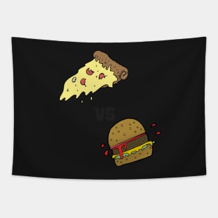 PIZZAVBURGERCOLOR Tapestry