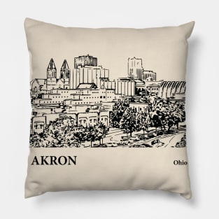 Akron - Ohio Pillow