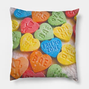 Candy Hearts Pillow