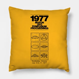 1977 Mufon UFO Symposium Pillow