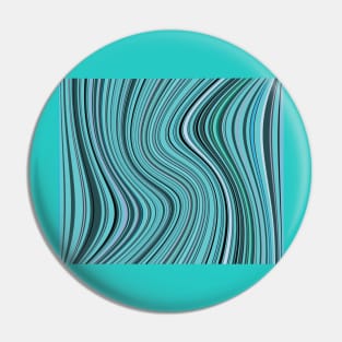 Flow - Teal Pin