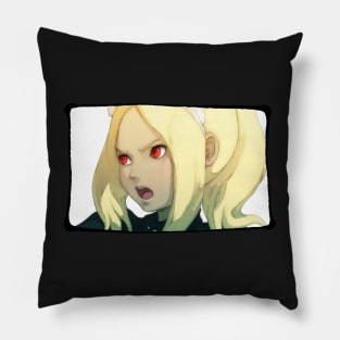 Gravity Rush - Kat Angry Maid Portrait Pillow