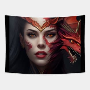 Dragon Transformation Tapestry