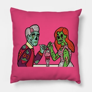 Zombie Couple Pillow