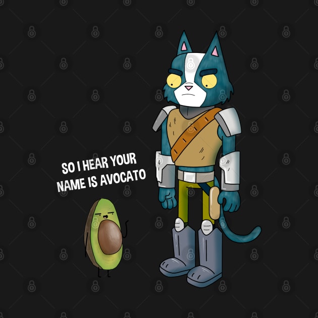 Avocato finalspace avocado by DoodleJob