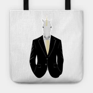 Unicorn in Suit Tote