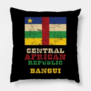 Flag of Central African Republic Pillow